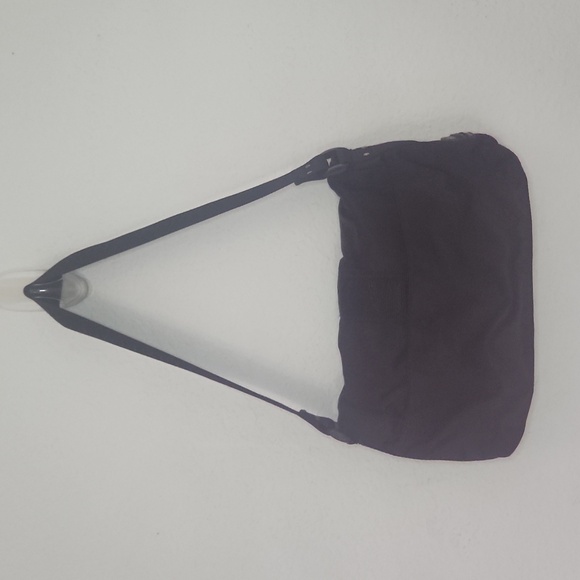 Lauren Ralph Lauren Black Mini Baguette Shoulder Bag - Picture 3 of 15